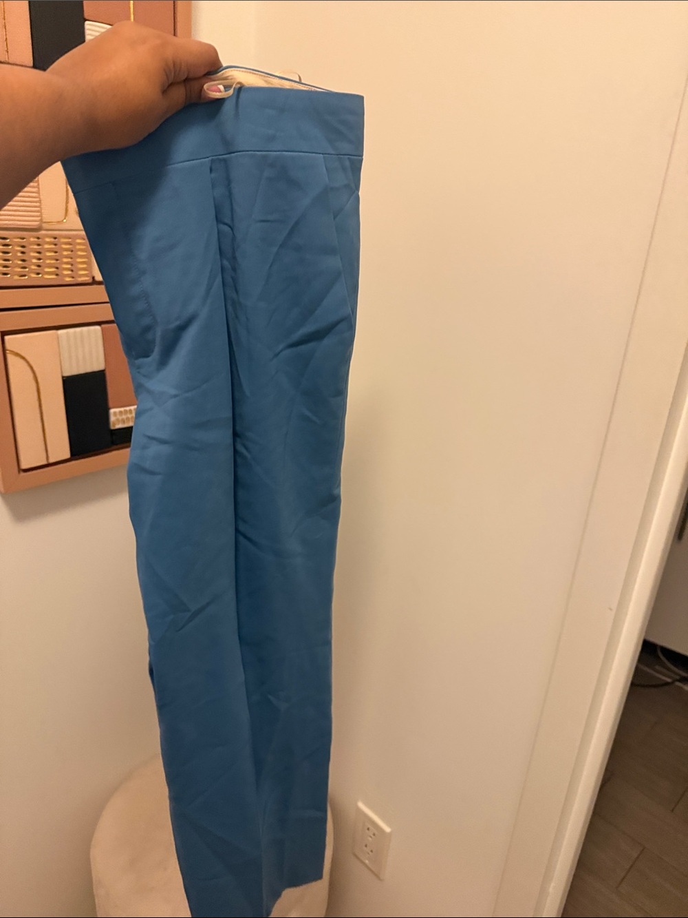 Chloe Women's Crepe Straight-Leg Ankle Pants